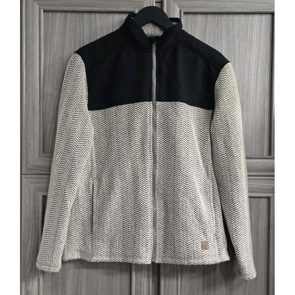 G H Bass Womens Full Zip Jacket Sweater